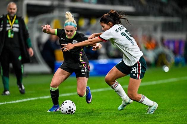 SYDNEY, AUSTRALIA - June 9: Ellie Carpenter (21 Australia) during the Sydney June FIFA International Window Australia v Mexico on June 9, 2026 in Sydney, Australia. Western Sydney Stadium (Photo by Keith McInnes Sports Press Photo Getty Images)  Copyright: xSportsxPressxPhotox Sportspressphoto_SPR163830