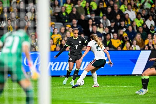 SYDNEY, AUSTRALIA - June 9: during the Sydney June FIFA International Window Australia v Mexico on June 9, 2026 in Sydney, Australia. Western Sydney Stadium (Photo by Keith McInnes Sports Press Photo Getty Images)  Copyright: xSportsxPressxPhotox Sportspressphoto_SPR163958