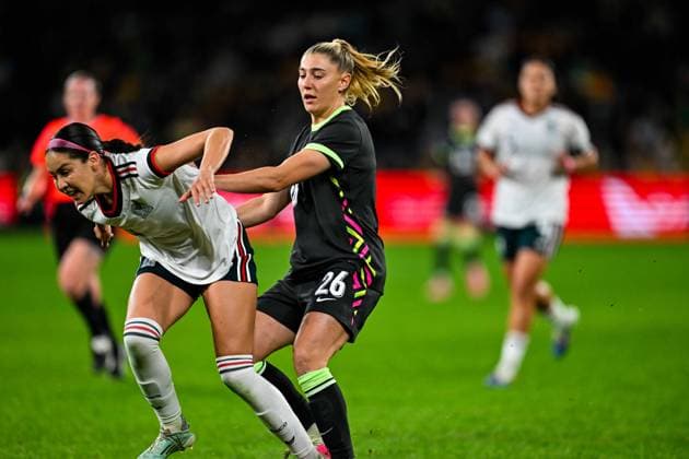 SYDNEY, AUSTRALIA - June 9: during the Sydney June FIFA International Window Australia v Mexico on June 9, 2026 in Sydney, Australia. Western Sydney Stadium (Photo by Keith McInnes Sports Press Photo Getty Images)  Copyright: xSportsxPressxPhotox Sportspressphoto_SPR163974