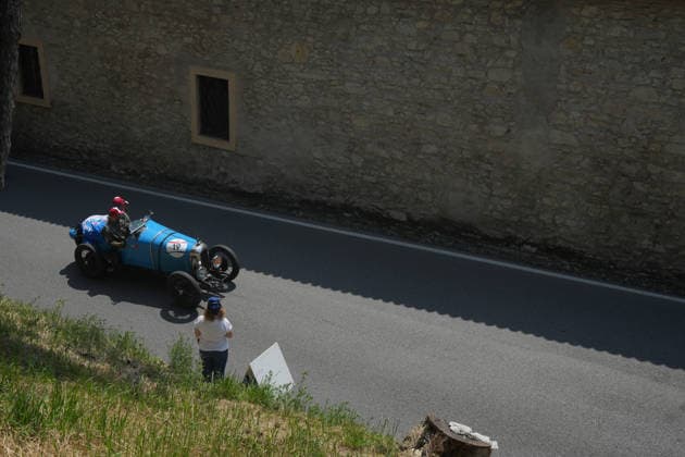 June 9, 2026: June 9, 2026, Brescia, Italy 1000 Miglia 2026 cars on strreets of Brescia Castel - ZUMAb205 20260609_zip_b205_003 Copyright: xMatteoxBiattax