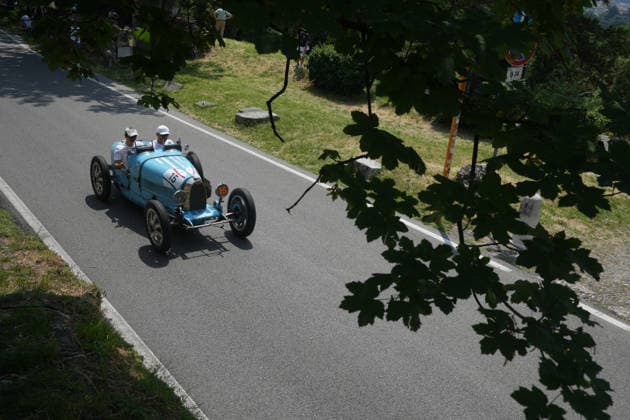 June 9, 2026: June 9, 2026, Brescia, Italy 1000 Miglia 2026 cars on strreets of Brescia Castel - ZUMAb205 20260609_zip_b205_006 Copyright: xMatteoxBiattax