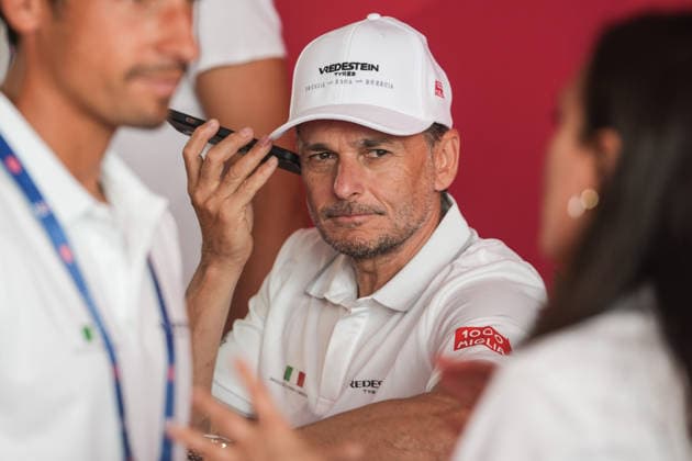 June 9, 2026: June 9, 2026, Brescia, Italy 1000 Miglia 2026 former Formula 1 pilot Giancarlo Fisichella - ZUMAb205 20260609_zip_b205_010 Copyright: xMatteoxBiattax