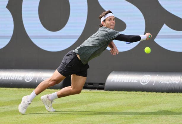 09 06 2026, Boss Open 2026, ATP Tour 250 Stuttgart, TTC Weissenhof, Tennis, Sport, in the picture Alexis Galarneau CAN