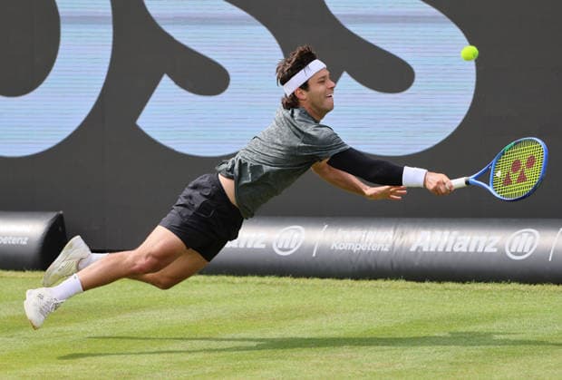 09 06 2026, Boss Open 2026, ATP Tour 250 Stuttgart, TTC Weissenhof, Tennis, Sport, in the picture Alexis Galarneau CAN
