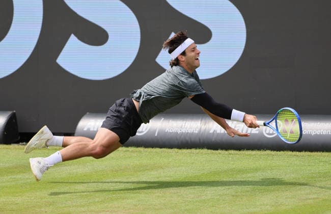 09 06 2026, Boss Open 2026, ATP Tour 250 Stuttgart, TTC Weissenhof, Tennis, Sport, in the picture Alexis Galarneau CAN