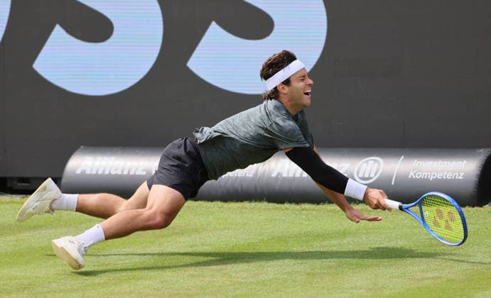 09 06 2026, Boss Open 2026, ATP Tour 250 Stuttgart, TTC Weissenhof, Tennis, Sport, in the picture Alexis Galarneau CAN