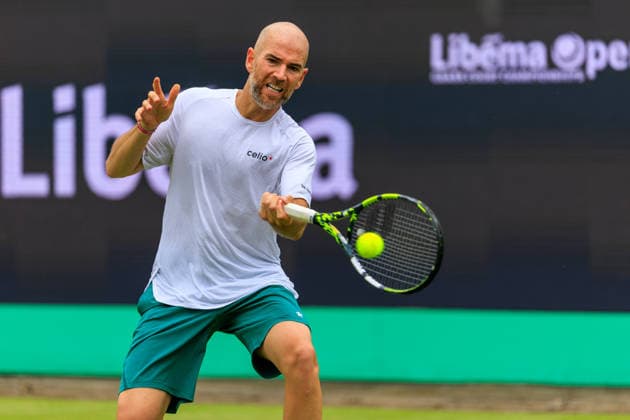 2026-06-09 - Libema Open 2026 ROSMALEN, NETHERLANDS - JUNE 9: Adrian Mannarino of France during the Libema Open 2026 at the Autotron on June 9, 2026 in Rosmalen, Netherlands Rosmalen Autotron Netherlands Content not available for redistribution in The Netherlands directly or indirectly through any third parties. Copyright: xMarcelxvanxPlateringenx
