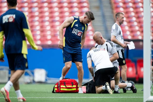 260609 Viktor Gyökeres of the Swedish national football team at a training session during day 2 of the FIFA World Cup 2026 on June 9, 2026 in Dallas Photo Petter Arvidson BILDBYRAN kod PA PA1225 fotboll football soccer fotball vm fotbolls vm fotball vm fotbolls vm 2026 fifa world cup 2026 träning practice training sverige sweden sverige a day 2 bbeng  Copyright: PETTERxARVIDSON BB260609PA036
