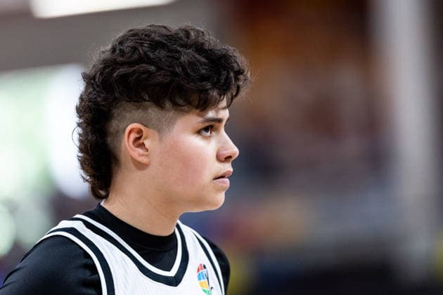 GUADALAJARA, SPAIN - JUNE 08: Leyla-Nur Staehler (Stähler, Stahler, Germany, 4) during the 2026 IWBF Women™s Repechage match between Angola vs. Germany at Palacio Multiusos de Guadalajara on June 08, 2026 in Guadalajara, Spain. Spain Copyright: xSteffiexWunderlx