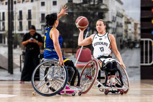 Wheelchair basketball, women, IWBF Repechage in Guadalajara, Colombia - Germany