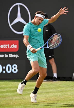 Daniel Altmaier GER Action Tennis Men BOSS Open ATP 250 Stuttgart 2026 Weissenhof BOSS Open ATP 250 Stuttgart 2026