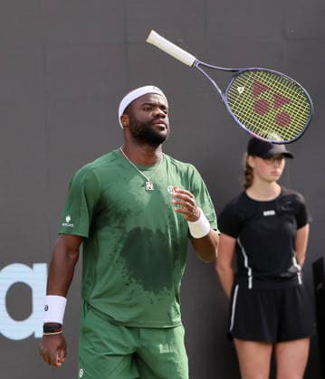 09 06 2026, Boss Open 2026, ATP Tour 250 Stuttgart, TTC Weissenhof, Tennis, Sport, in the picture Frances Tiafoe USA