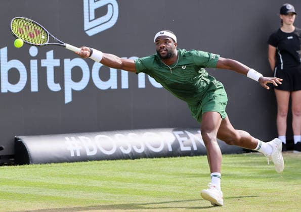 09 06 2026, Boss Open 2026, ATP Tour 250 Stuttgart, TTC Weissenhof, Tennis, Sport, in the picture Frances Tiafoe USA