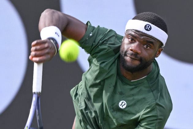 Frances Tiafoe USA 09 06 2026 ¢ Tennis ¢ BOSS OPEN ¢ ATP 250, TC Weissenhof, Stuttgart, BW Germany Copyright: xpepphotox xHorstxMauelshagenx pep00321, pep_20260609_hm_370144