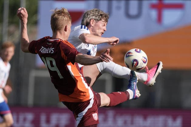 Football, Baltic Cup, Latvia - Faroe Islands