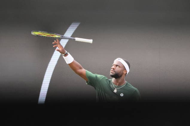 09 06 2026, Boss Open 2026, ATP Tour 250 Stuttgart, TTC Weissenhof, Tennis, Sport, in the picture Frances Tiafoe USA