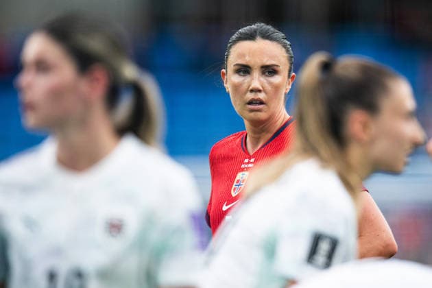 260609 Ingrid Engen of Norway during the FIFA Women s World Cup Qualifier football match between Norway and Austria on June 9, 2026 in Oslo Photo Jon Olav Nesvold BILDBYRAN COP 217 MM0070 bbeng fotball soccer football fotboll fifa world cup qualifiers vm kvalifisering kvinner vm kvalik landskamp dam norge norway austria osterrike  Copyright: JONxOLAVxNESVOLD BB260609JE015