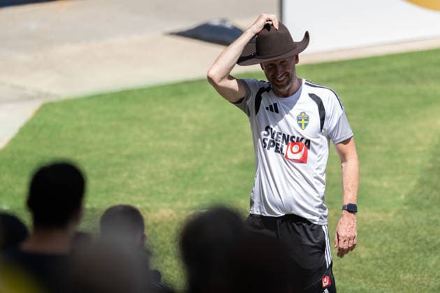 260609 Head coach Graham Potter of the Swedish national football team at a training session during day 2 of the FIFA World Cup 2026 on June 9, 2026 in Dallas Photo Petter Arvidson BILDBYRAN kod PA PA1225 fotboll football soccer fotball vm fotbolls vm fotball vm fotbolls vm 2026 fifa world cup 2026 träning practice training sverige sweden sverige a day 2 bbeng  Copyright: PETTERxARVIDSON BB260609PA086