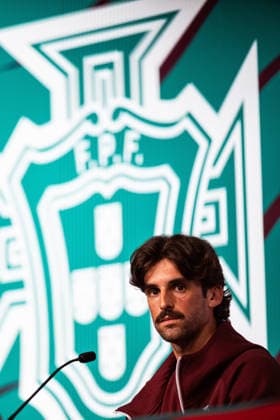 June 9, 2026, Lisboa, Oeiras, Portugal: FRANCISCO TRINCAO of Portugal national team, Nationalteam during the press conference, PK, Pressekonferenz before the match between Portugal and Nigeria at Cidade do Futebol on June 9 2026, in Lisboa, Portugal. Lisboa Portugal - ZUMAa269 20260609_zsp_a269_003 Copyright: xSandroxAlemaox