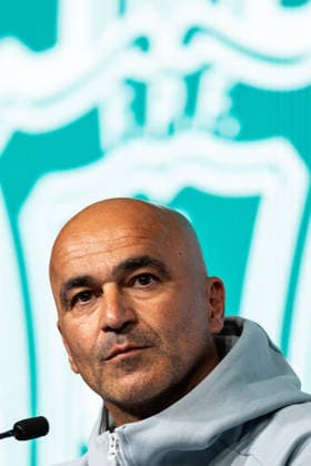 June 9, 2026, Lisboa, Oeiras, Portugal: Portugal national team, Nationalteam s head coach ROBERTO MARTINEZ during the press conference, PK, Pressekonferenz before the match between Portugal and Nigeria at Cidade do Futebol on June 9 2026, in Lisboa, Portugal. Lisboa Portugal - ZUMAa269 20260609_zsp_a269_014 Copyright: xSandroxAlemaox
