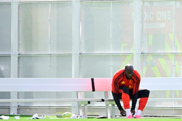 Belgian national football team - FIFA World Cup, WM, Weltmeisterschaft, Fussball 2026 - media activities 09 06 2026 RENTON, UNITED STATES OF AMERICA - JUNE 09 : Lukaku Romelu forward of Belgium pictured during a training session of the Belgian national football team during the FIFA World Cup 2026 on June 9, 2026 in Renton, United States of America, 09 06 2026 Renton United States of America  Copyright: xJanxDexMeuleneirx