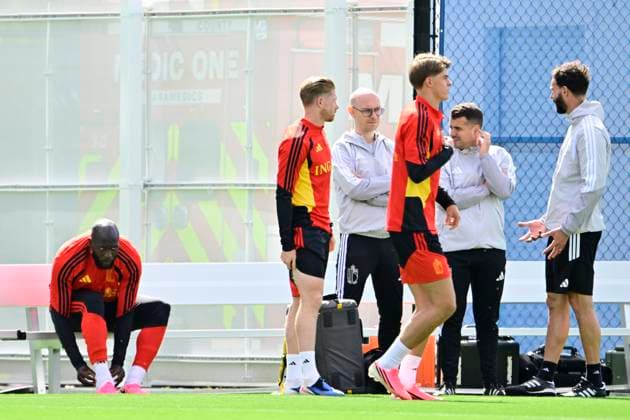 Belgian national football team - FIFA World Cup, WM, Weltmeisterschaft, Fussball 2026 - media activities 09 06 2026 RENTON, UNITED STATES OF AMERICA - JUNE 09 : Lukaku Romelu forward of Belgium pictured during a training session of the Belgian national football team during the FIFA World Cup 2026 on June 9, 2026 in Renton, United States of America, 09 06 2026 Renton United States of America  Copyright: xJanxDexMeuleneirx