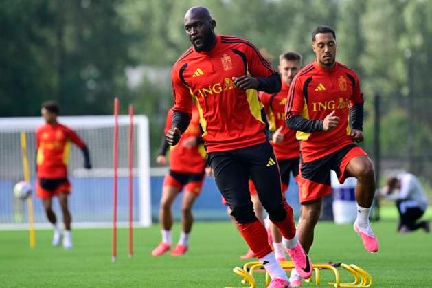 Belgian national football team - FIFA World Cup, WM, Weltmeisterschaft, Fussball 2026 - media activities 09 06 2026 RENTON, UNITED STATES OF AMERICA - JUNE 09 : Lukaku Romelu forward of Belgium pictured during a training session of the Belgian national football team during the FIFA World Cup 2026 on June 9, 2026 in Renton, United States of America, 09 06 2026 Renton United States of America  Copyright: xJanxDexMeuleneirx