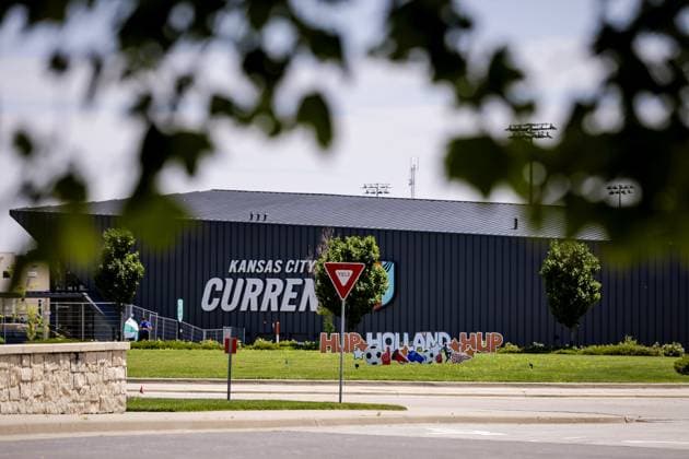 KANSAS - Exterior of the Dutch national team, Nationalteam s training complex, KC Current Training Facility, on June 9, 2026, in Kansas City. The Dutch national team is preparing for the 2026 World Cup. ROBIN VAN LONKHUIJSEN ANP xVIxANPxSportx xxANPxIVx 560583819 originalFilename: 560583819.jpg