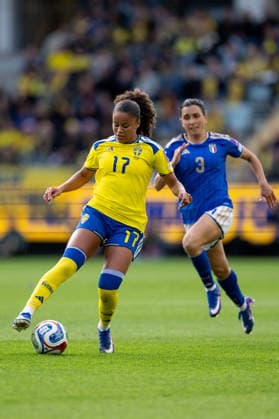 260609 Felicia Schröder of Sweden during the FIFA Women s World Cup Qualifier football match between Sweden and Italy on June 9, 2026 in Gothenburg Photo Carl Sandin BILDBYRAN code CS CS0935 fotboll football soccer fotball vm kval kval fifa womens world cup qualifier qualifier sverige sweden italien italy dam bbeng  Copyright: CARLxSANDIN BB260609CS012