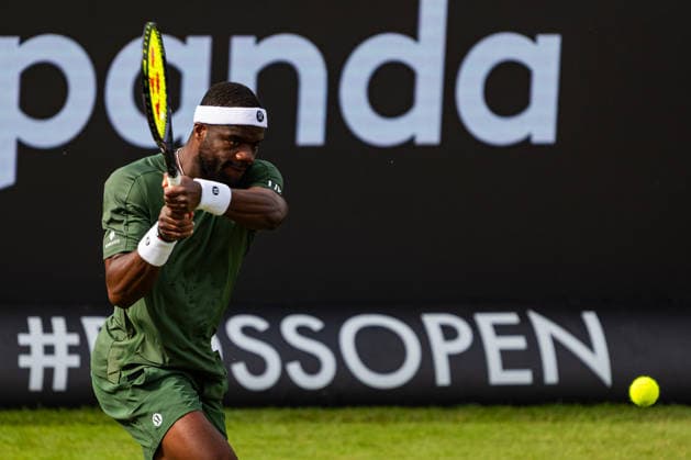 Stuttgart, GERMANY - June 09: Frances Tiafoe (USA) during the Singles Match between Daniel Altmaier (GER) vs. Frances Tiafoe (USA) at BOSS OPEN 2026, Tennisanlage Weissenhof on June 09, 2026 in Stuttgart, Germany. Baden-Württemberg Germany Copyright: xTimoxSteinx