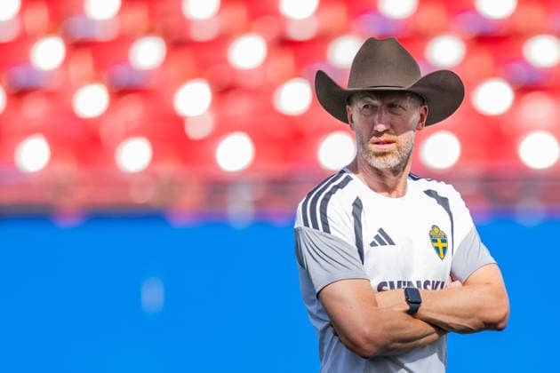 260609 Head coach Graham Potter of the Swedish national football team at a training session during day -2 of the FIFA World Cup, WM, Weltmeisterschaft, Fussball 2026 on June 9, 2026 in Dallas. Photo: Petter Arvidson BILDBYRAN kod PA PA1225 fotboll football soccer fotball vm fotbolls-vm fotball-vm fotbolls-vm 2026 fifa world cup 2026 träning practice training sverige sweden sverige a day -2 bbeng *** 260609 Head coach Graham Potter of the Swedish national football team at a training session during day 2 of the FIFA World Cup 2026 on June 9, 2026 in Dallas Photo Petter Arvidson BILDBYRAN kod PA PA1225 fotboll football soccer fotball vm fotbolls vm fotball vm fotbolls vm 2026 fifa world cup 2026 träning practice training sverige sweden sverige a day 2 bbeng  Copyright: PETTERxARVIDSON BB260609PA107