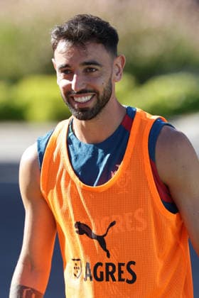 Training of the Portuguese national football team in the football city of Oeiras Portugal, June 9, 2026, in Alges, Portugal Bruno Fernandes Portugal ,8 Copyright: HMBxMedia FernandoxSoares