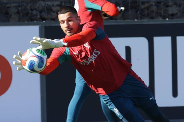 Training of the Portuguese national football team in the football city of Oeiras Portugal, June 9, 2026, in Alges, Portugal goalkeeper Ricardo Velho Portugal Copyright: HMBxMedia FernandoxSoares