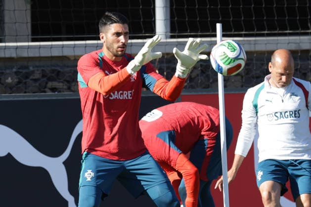 Training of the Portuguese national football team in the football city of Oeiras Portugal, June 9, 2026, in Alges, Portugal goalkeeper Rui Silva Portugal ,22 Copyright: HMBxMedia FernandoxSoares