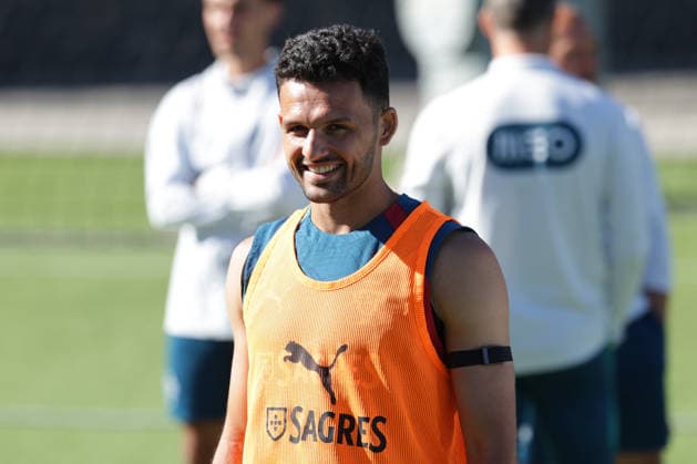 Training of the Portuguese national football team in the football city of Oeiras Portugal, June 9, 2026, in Alges, Portugal Goncalo Ramos Portugal ,9 Copyright: HMBxMedia FernandoxSoares