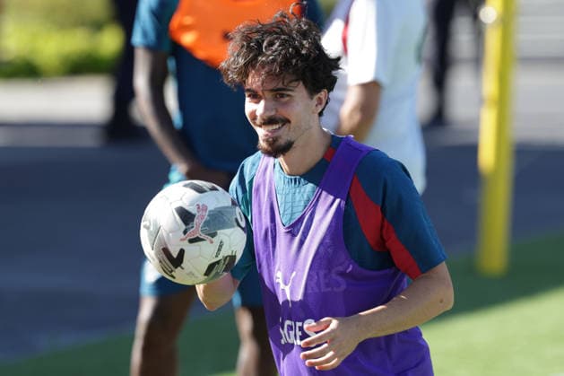 Training of the Portuguese national football team in the football city of Oeiras Portugal, June 9, 2026, in Alges, Portugal Vitinha Portugal ,23 Copyright: HMBxMedia FernandoxSoares