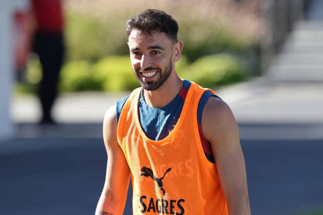 Training of the Portuguese national football team in the football city of Oeiras Portugal, June 9, 2026, in Alges, Portugal Bruno Fernandes Portugal ,8 Copyright: HMBxMedia FernandoxSoares