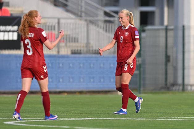 SERBIA vs DENMARK AMALIE VANGSGAARD football Serbia vs Denmar UEFA European Championship, EM, Europameisterschaft qualifzing match at sports center FSS, Stara Pazova 09.06.2026 Foto: FOOTBALL, SERBIA, DENMARK, UEFA EUROPEAN CHAMPIONSHIP QUALIFICATIONS, WOMEN Stara Pazova Sports center Stara Pazova Serbia Copyright: xMarkoxMetlas xMNxPressx