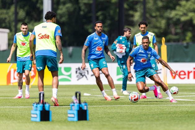 Football, Brazil national team, Training