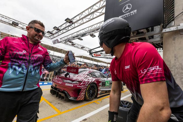 AUTOMOBILE : 24 Heures du Mans - 09 06 2026 62 Team Qatar By Iron Lynx (QAT) Mercedes-AMG LMGT3 (LMGT3) driven by Abdulla Ali Al-Khelaifi (QAT) Julian Hanses (GER) Giuliano Alesi (FRA), during the 24 Hours of Le Mans, the third round of the 2026 FIA WEC Championship, which will take place on the 24 Hours of Le Mans circuit on June 9, 2026 in France. LE MANSFrance  Copyright: xMPSxAGENCYx