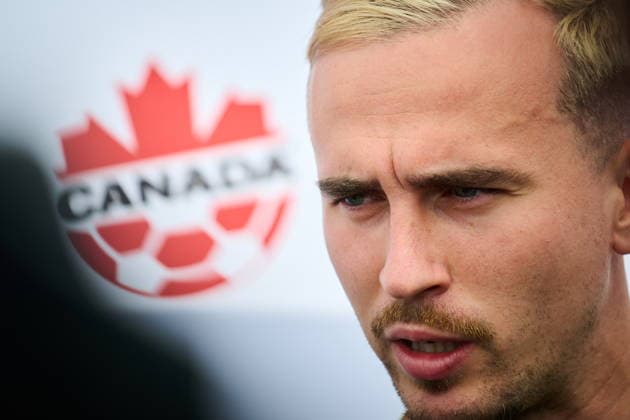 June 9, 2026, Toronto, On, Canada: Canada s Liam Millar (11) speaks to media before a Team Canada World Cup training session in Toronto, on Tuesday, June 9, 2026. Canada News - June 9, 2026  - ZUMAc35_ 20260609_zaf_c35_036 Copyright: xSammyxKoganx