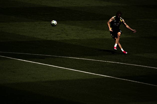 260609 Benjamin Nygren of the Swedish national football team at a training session during day 2 of the FIFA World Cup 2026 on June 9, 2026 in Dallas Photo Petter Arvidson BILDBYRAN kod PA PA1225 fotboll football soccer fotball vm fotbolls vm fotball vm fotbolls vm 2026 fifa world cup 2026 träning practice training sverige sweden sverige a day 2 bbeng  Copyright: PETTERxARVIDSON BB260609PA132