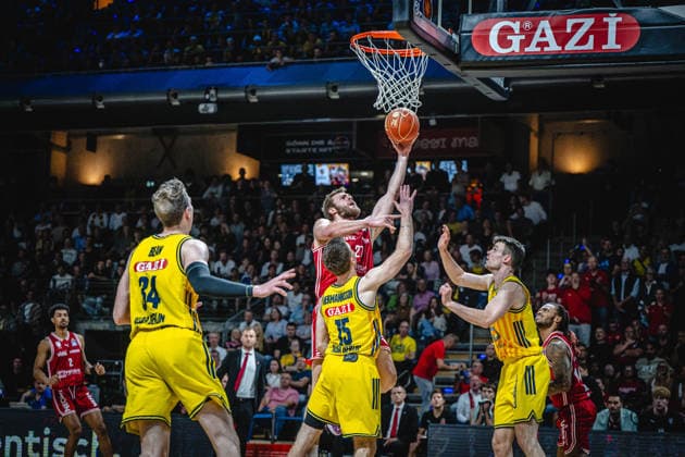 Basketball Berlin 019 06 2026 Season 2025 2026 EasyCredit BBL 1 Bundesliga Men, Men Playoffs Semifinal Game 5 Alba Berlin BMA365 Bamberg Baskets Daniel Keppeler Bamberg, No 31