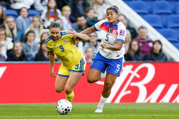 Football, Women, World Cup Qualifier, England - Ukraine
