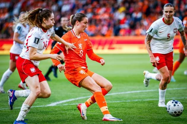 ALMELO , 09-06-2026 , Stadium Asito , season 2025 2026 , UEFA worldcup qualification football , match between The Netherlands and Poland (women) , picture shows Netherlands player Wieke Kaptein Netherlands - Poland (women)  x204270224x Copyright:
