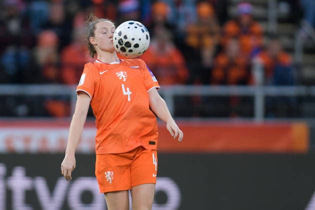 2026-06-09 The Netherlands v Poland - Women s World Cup Qualifier ALMELO, NETHERLANDS - JUNE 9: Veerle Buurman of Netherlands during the Women s World Cup Qualifier match between The Netherlands and Poland at Asito Stadion on June 9, 2026 in Almelo, Netherlands. Almelo Asito Stadion Netherlands Content not available for redistribution in The Netherlands directly or indirectly through any third parties. Copyright: xDennisxBresserx