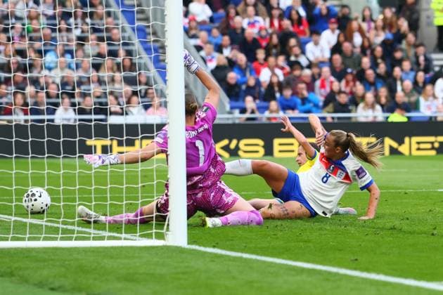 Georgia Stanway of England scores to make it 2-0 and celebrates England Women v Ukraine Women, FIFA 2027 Women s World Cup Qualifying, Football, Hill Dickinson Stadium, Liverpool, UK - 09 Jun 2026Liverpool Hill Dickinson Stadium United Kingdom EDITORIAL USE ONLY No use with unauthorised audio, video, data, fixture lists, club league logos or live services. Online in-match use limited to 120 images, no video emulation. No use in betting, games or single club league player publications.  Copyright: xPaulxCurrie Shutterstockx 16919205as
