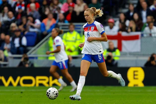 England Women v Ukraine Women, Liverpool, UK - 9 June 2026 Esme Morgan of England during the FIFA Women™s World Cup 2027 qualifying group match between England and Ukraine at Hill Dickinson Stadium on 9 June 2026 in Liverpool, England (Photo by Steve Taylor PPAUK) Bramley-Moore Dock Hill Dickinson Stadium Liverpool England Copyright: xStevexTaylor PPAUKx PPA-280593