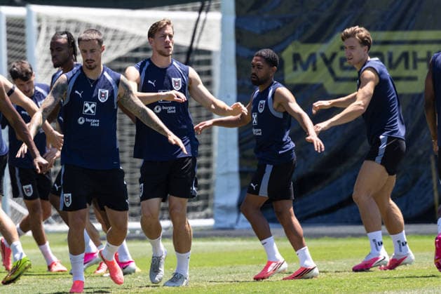Football, Austrian national team, Training