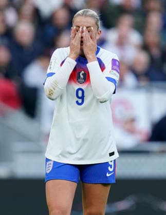 Liverpool, England, 9th June 2026. Alessio Russo of England during the England Women vs Ukraine Women FIFA Women s World Cup Qualifying match at Hill Dickinson Stadium, Liverpool. Picture credit should read: Andrew Yates Sportimage EDITORIAL USE ONLY. No use with unauthorised audio, video, data, fixture lists, club league logos or live services. Online in-match use limited to 120 images, no video emulation. No use in betting, games or single club league player publications. SPI_016_AY_ENG_UKRAINE SPI-4844-0016